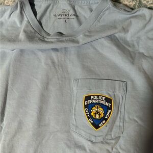 Short Sleeve Vineyard Vines NYPD shirt